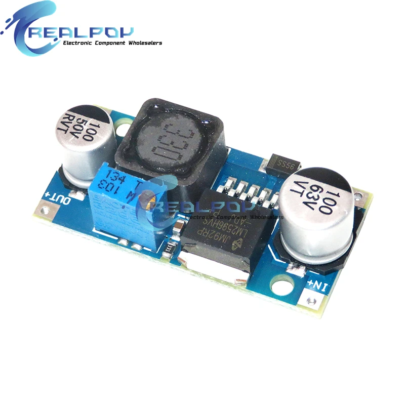 LM2596HVS LM2596 HV LM2596HV DC-DC Adjustable Step Down Buck Converter Power Module 4.5-50V To 3-35V Urrent limiting