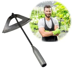 All hardened hoe hollow steel, Handheld Weeding Rake, planting Vegetable Farm Garden, agriculture tool accessories, 1pc 10 Main Sales Halled - №5