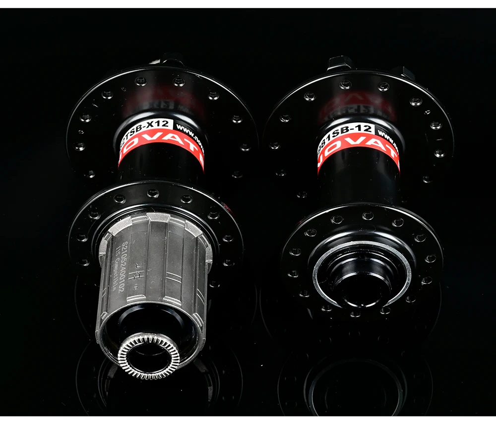 NOVATEC D981SB-12 D982SB-12 100 x12MM 142x12MM 28 löcher Vorne und Hinten Rennrad Disc Bremse lager Fahrrad Hub Für HG 8 9 10 11S – Detail 24