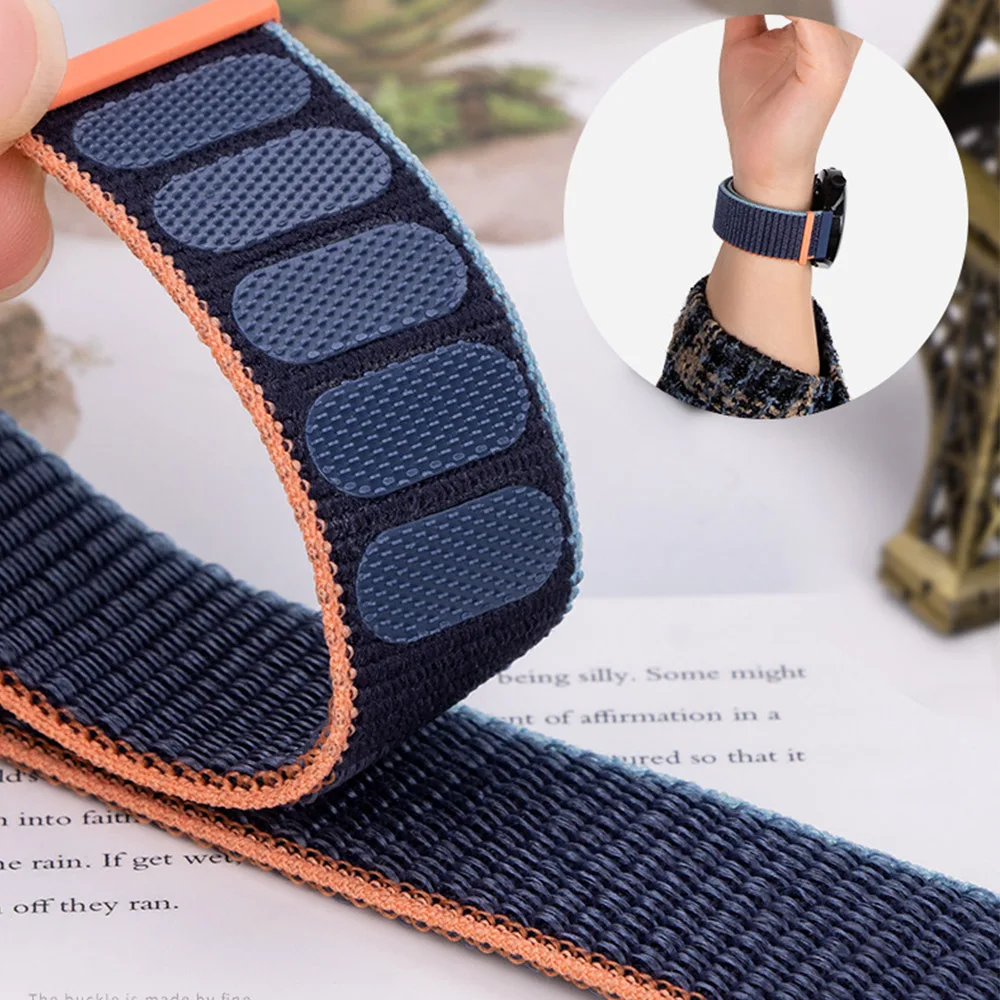 22 มม.20 มม.ไนลอนสําหรับ Amazfit Bip 6 5/GTR 47 มม./GTR 4 3 Pro/Balance สร้อยข้อมือกีฬาสําหรับ Amazfit Active 2/GTS 4 mini 3 2e สายคล้อง