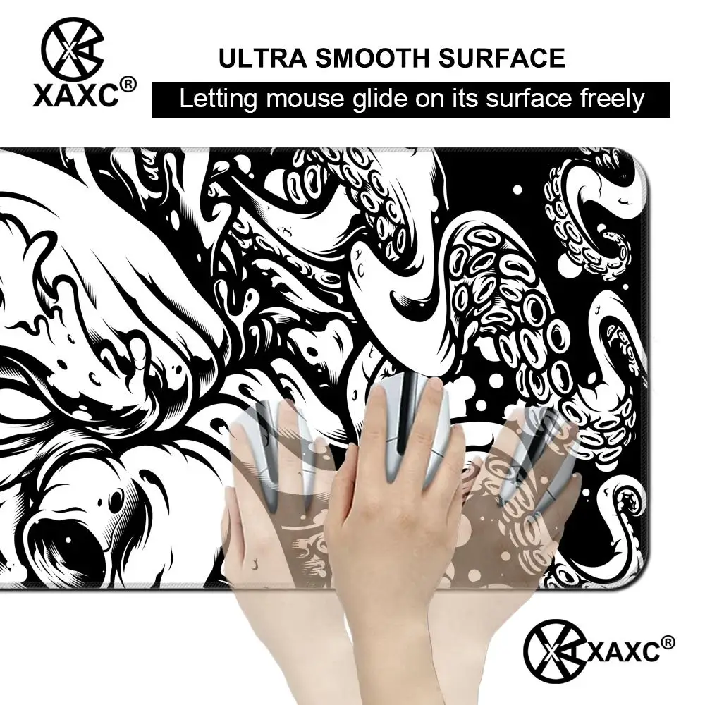 

Octopus Monster Mouse Pad Large Size Gamer Keyboard Desk Mats Computer Table Gaming Mat XXL Extended HYBXXC Office Accessories