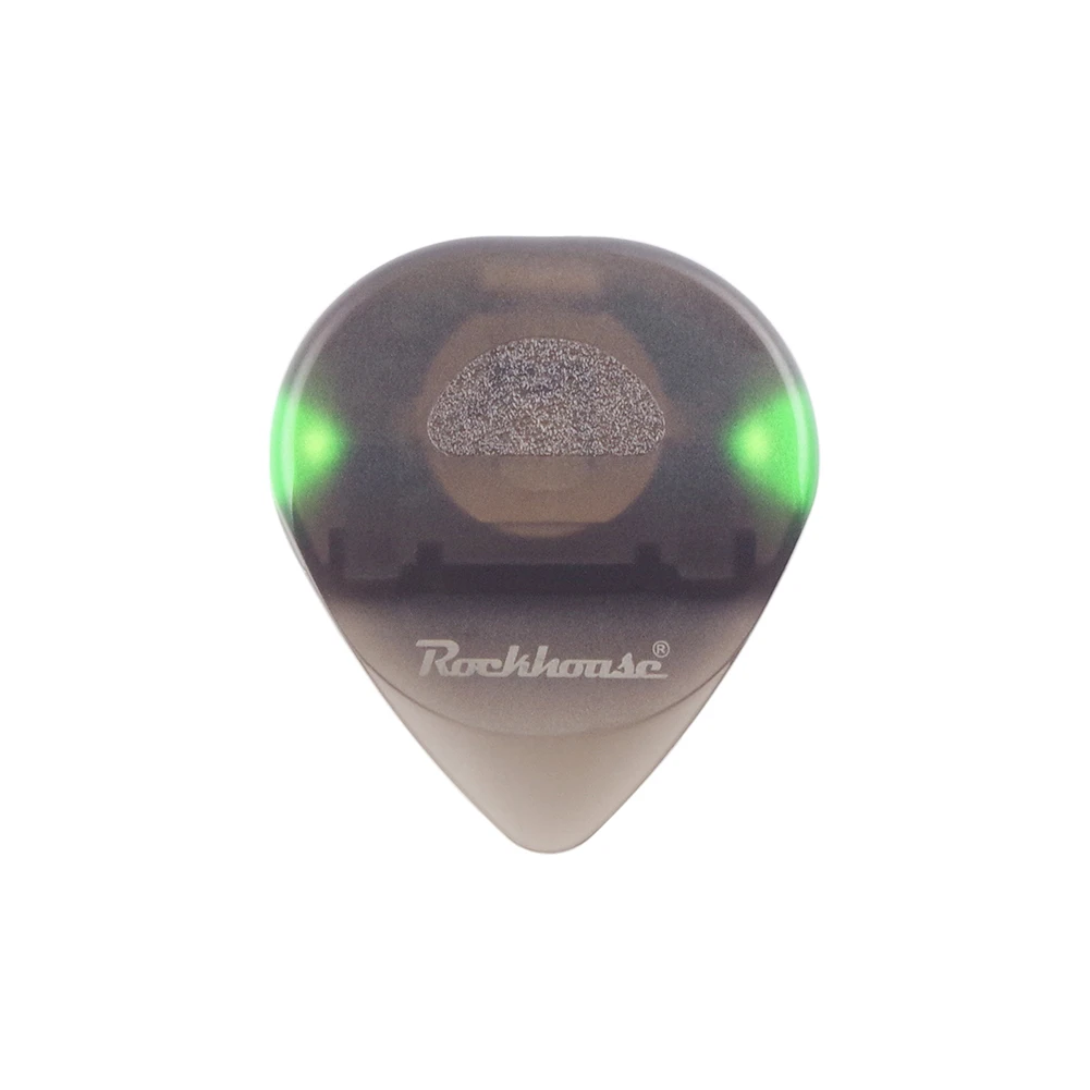 LED Guitar Pick That Illuminates Only When Engaging Strings Non-Slip Body Ensures Stability During or Complex Passages