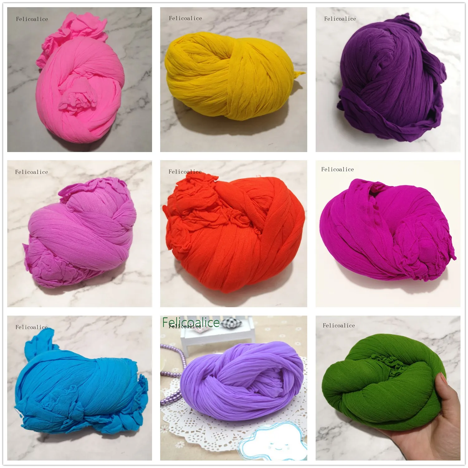 400pcs Nylon Stocking Flower Making Materials Handmade Craft Accessory Artificial Silk Ronde Flower Accessories