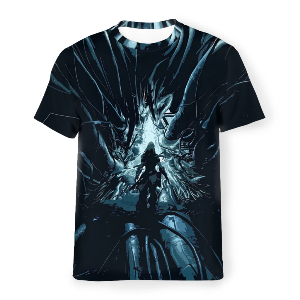 Horizon Cauldron Polyester TShirts Light Personalize Homme Thin T Shirt New Trend Tops