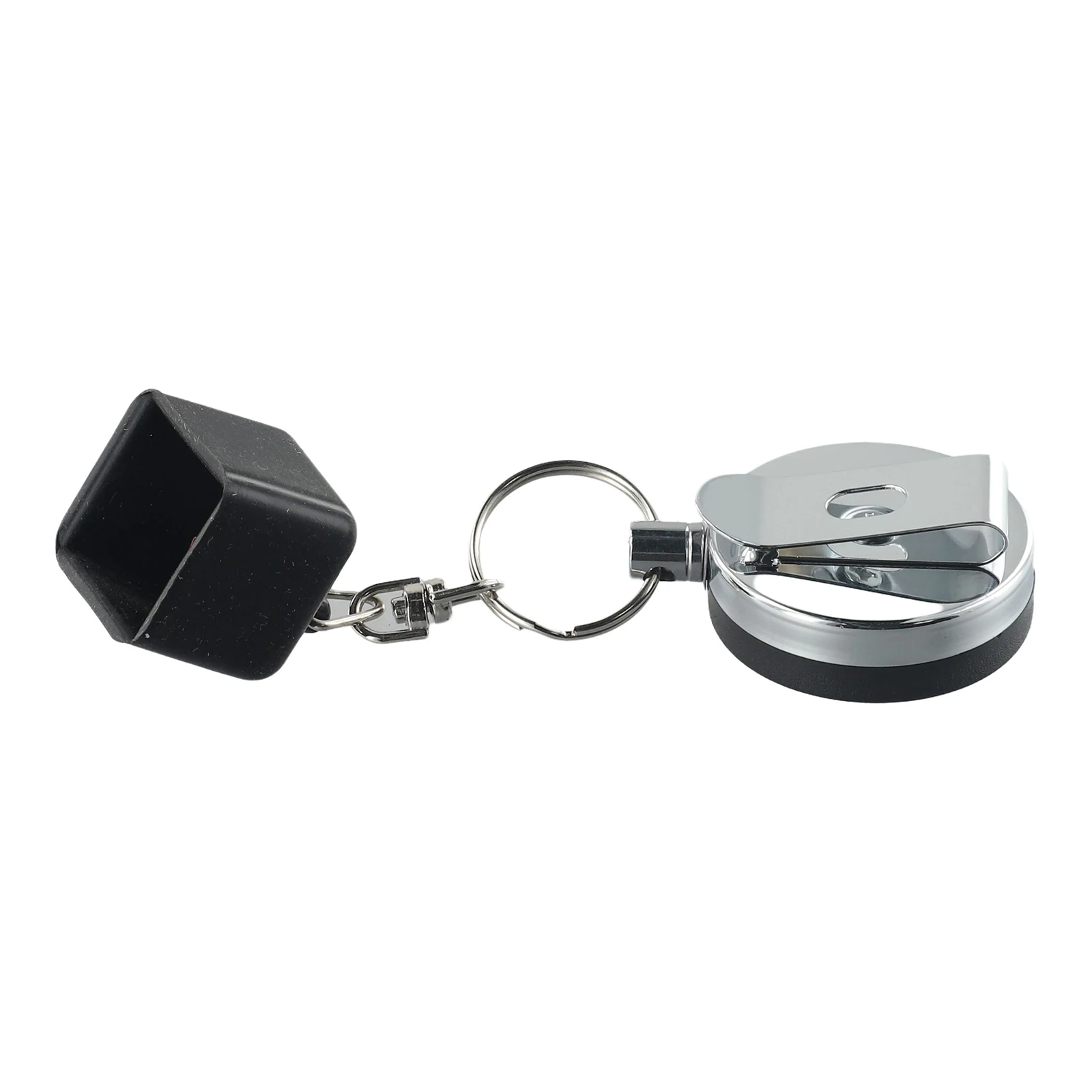 Telescoping Chalk Holder for Billiards Snooker and Pool with Compact Factor and Reliable Retractable Cord System