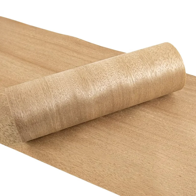 

2pcs 30*250cm Natural solid Wood Veneer DIY Home floor door Accessories (back non-woven fabric)
