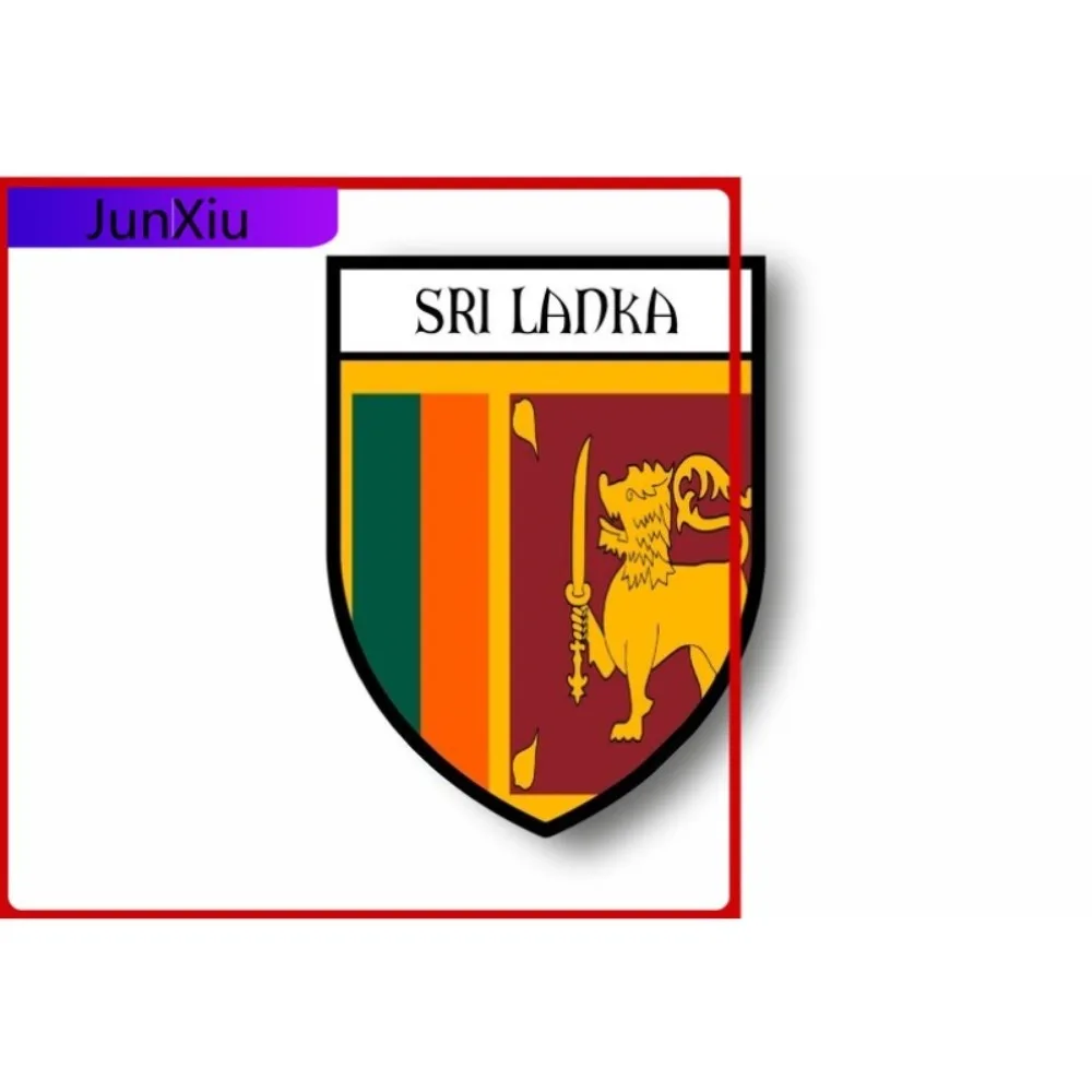 

Car Motorbike Coat Of Arms City Flag Sri Lanka Sri Lankan Waterproof Decal for EV Body Panel Anti