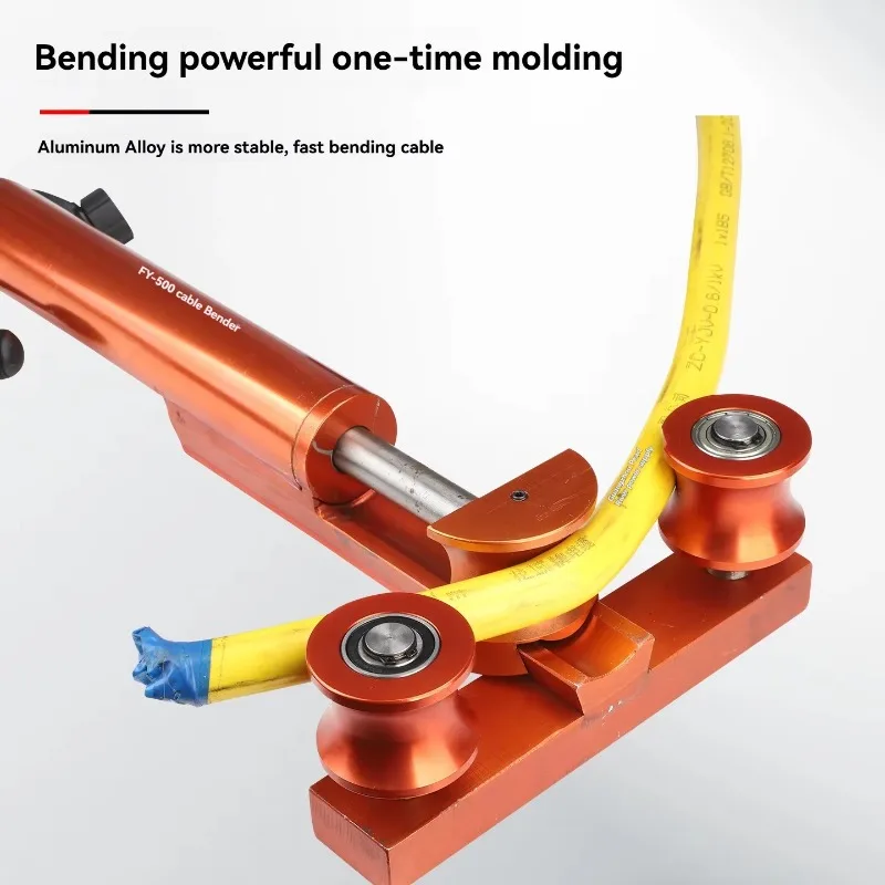【Industrial】Hydraulic Cable Bending Machine Suitable For Manually Non Bendable Hard Materials Such As Wires, Cables, Iron Wires,