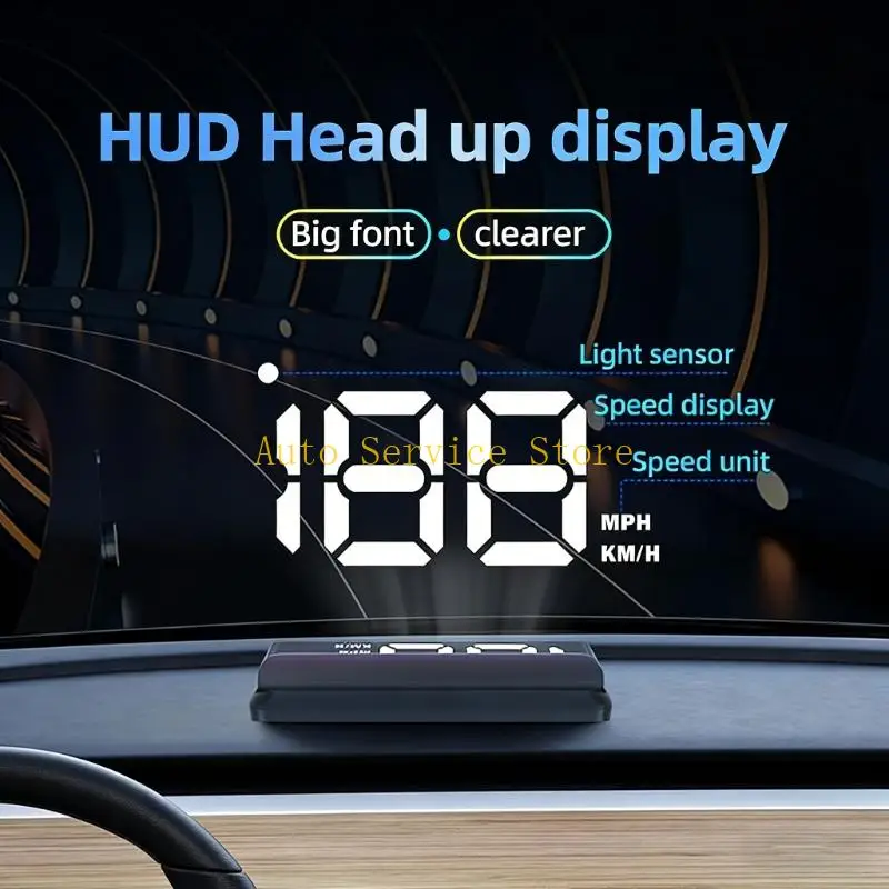 462A Improved Car Projection Device With Auto Dimming Feature And Type C Power Supply For Easy Installation