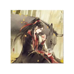 Microfiber Wiping Cloth Chinese Comics Animation Surrounding Cartoon Glasses Cloth Cleaner The Untamed Wei Wuxian Customized