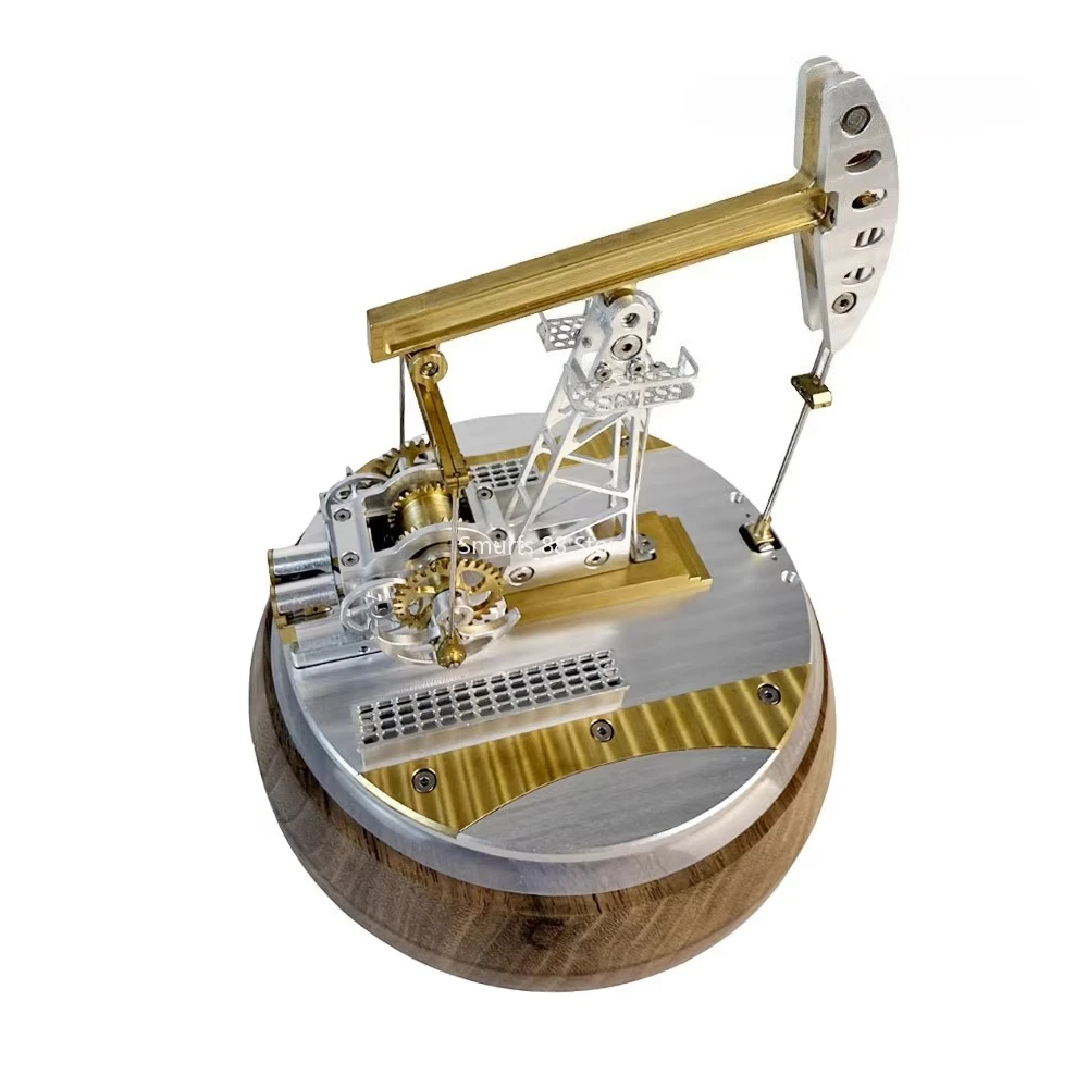 نموذج وحدة الضخ المعدنية Seiko نموذج وحدة الضخ الميكانيكية مع غطاء غبار زجاجي متحرك لسطح المكتب الحلي اللعب هدية