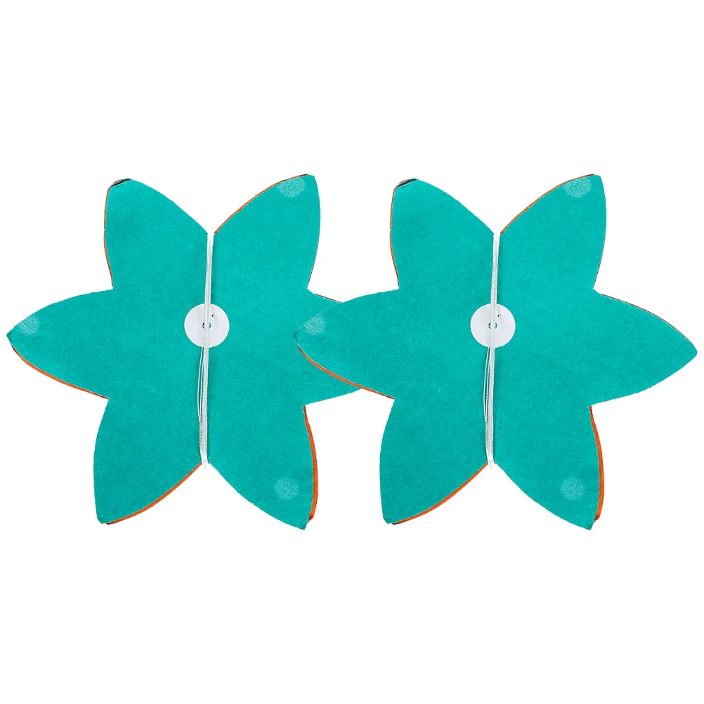 

2Pcs Hawaiian Summer Themed Paper Pendants Tree Ornaments for Party Beach Yard Garden Hanging Decorations Summer Tree Ornament