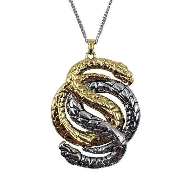 Double Snake Becomes Dragon Rocklove Original Game Peripheral Fate 2Gambit Pendant Necklace Destiny