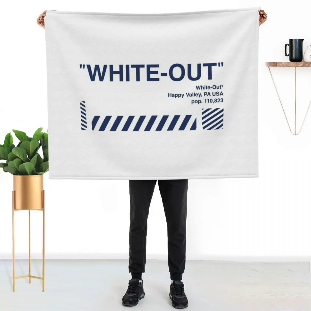 White-Out Throw Blanket Picnic Luxury Thicken Plaid heavy to sleep christmas gifts Bed linens Blankets