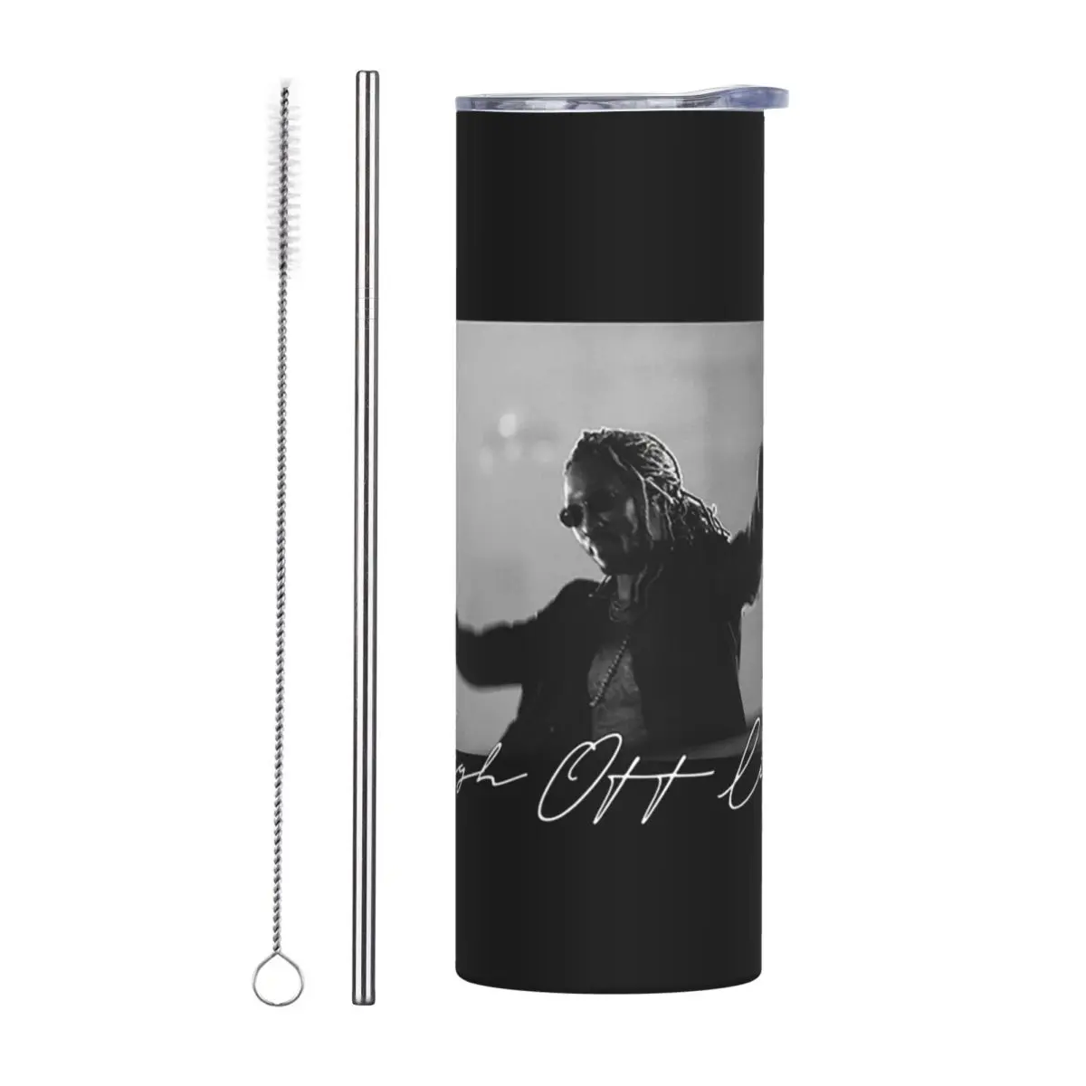 Future High Off Life Stainless Steel Tumbler Vacuum Insulated Mugs Thermal Cold Cups Straw With Lid 20oz