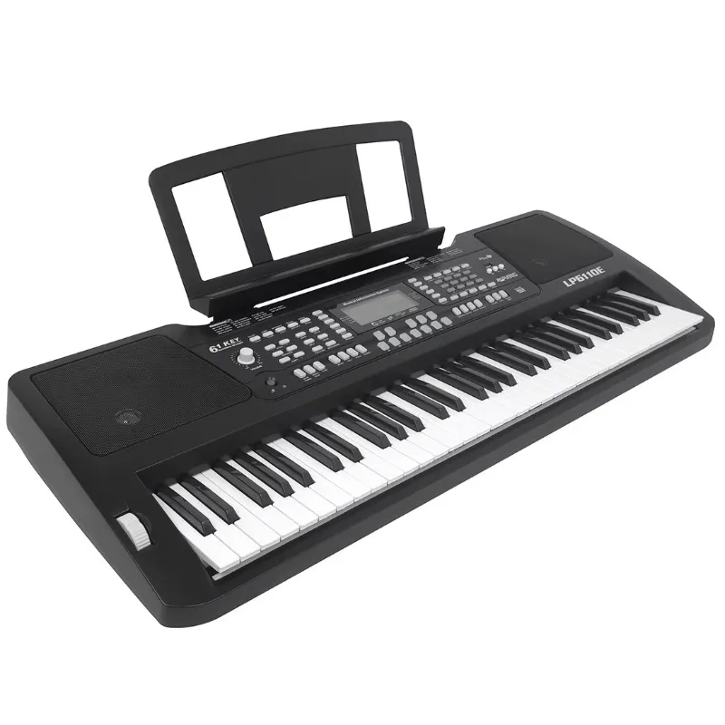 

Adult Beginner 61 Keys Electronic Organ Multifunctional Electric Digital Piano Keyboard Musical Instrument