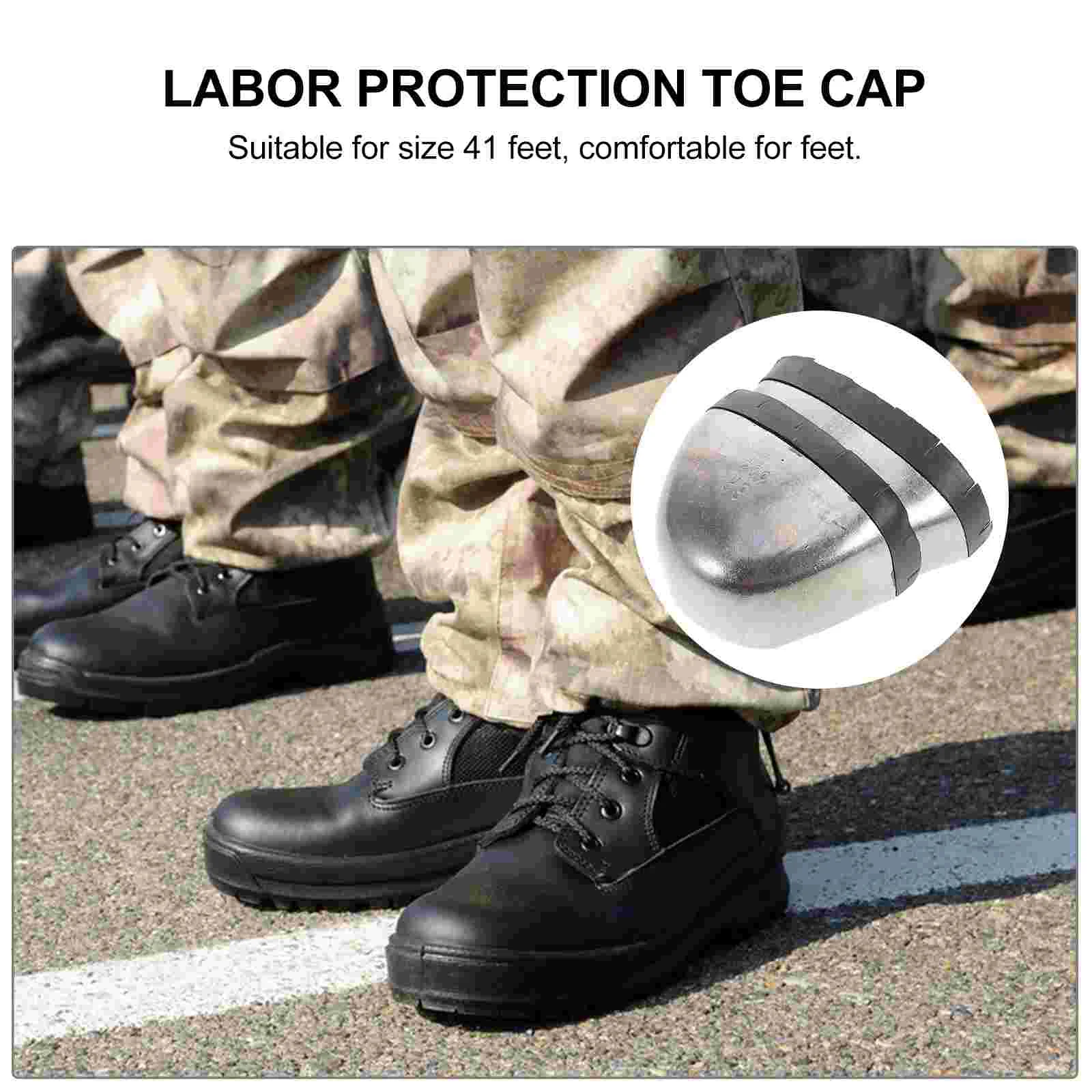 Toe Cap Safety Protector Mask Shoe Covers for Men Guard Steel Work Boot Footwear