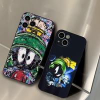 M-Marvin The Martian Phone Case Apple For Iphone 15 Pro Max 16 Pro 14 Plus 13 Mini 11 12 Xr X Xs 7 8 SE Plus Back Cover