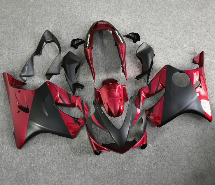 NEW ABS Fairings Kits Fit For CBR600 F4i 2004 2005 2006 2007 04 05 06 07 Bodywork Set Custom Black Red