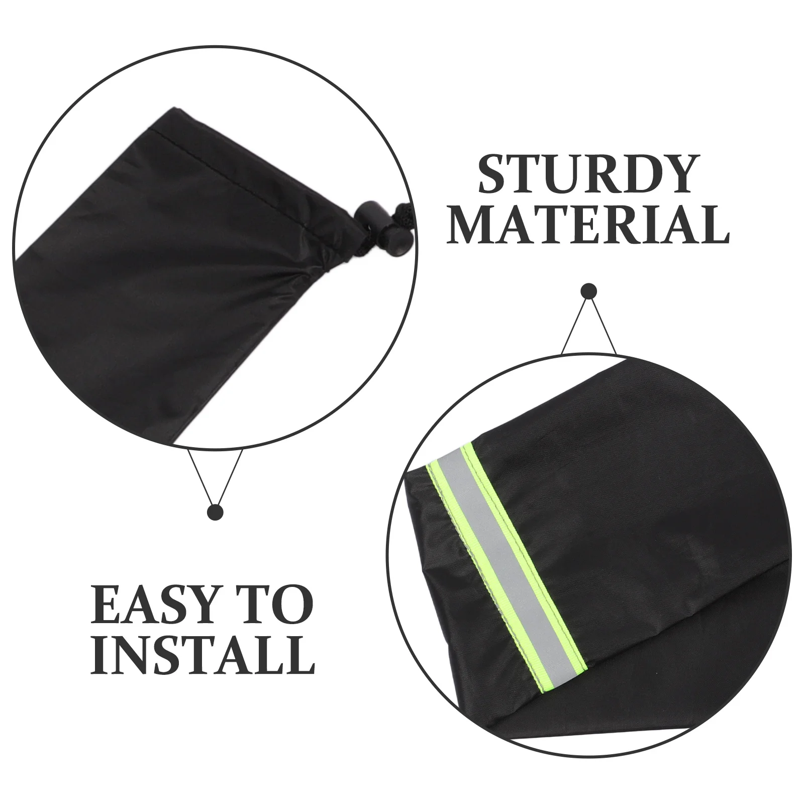 

1 Pair Rainproof Windshield Wiper Covers For Car Truck Rv Snow Bird Dropping Protection Durable Universal Wiper Cover Protector