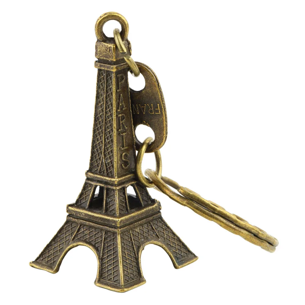 Llavero de la Torre Eiffel para recuerdos de llaves, llavero Eiffel de la gira de París, llavero decorativo