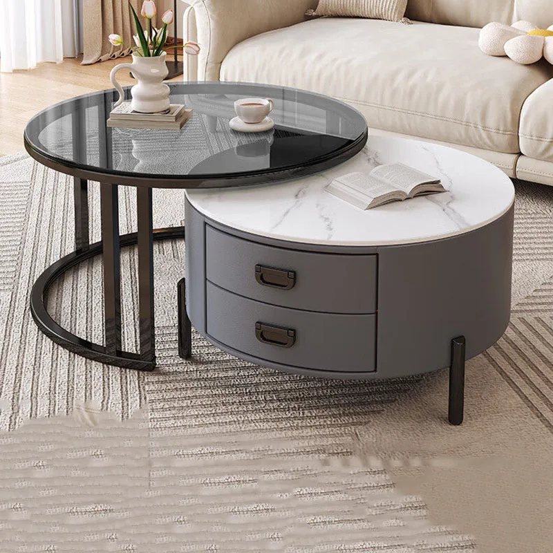 Unique Transform Coffee Table Adjustable Modern Designer Room Decor Side Table Living Room Couchtisch Lounge Suite Furniture