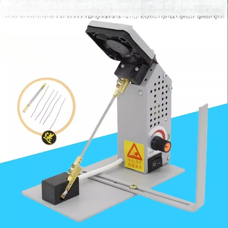 

Электронный станок для горячей резки, Станок для резки ленты торговой марки, Высокочастотный станок для резки ленты с электрическим нагревом