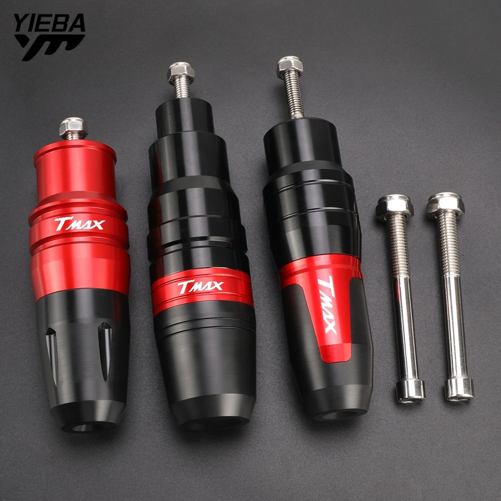 

Motorcycle CNC Aluminum Falling Protection For YAMAHA TMAX 500 530 2009 2010 2011 2012 2013 2014 2015 2016 Exhaust Slider Crash