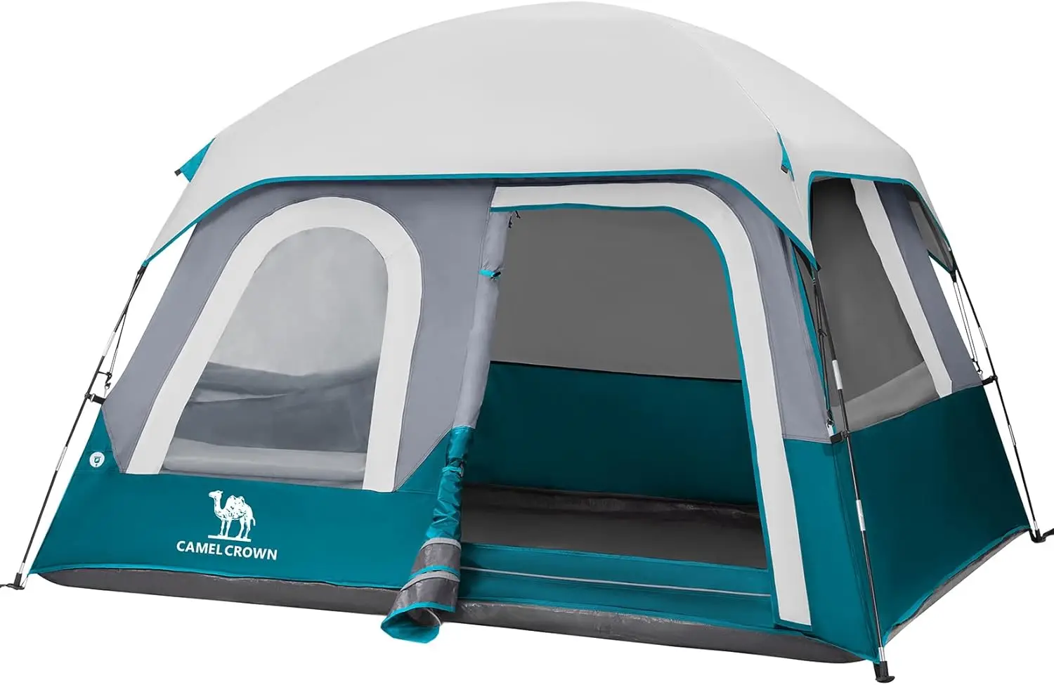 

Waterproof Backpacking Tent for 4-6 Person Camping, Lightweight Portable with Easy Setup