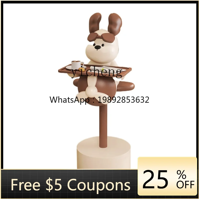 

Cartoon Dog Floor Lamp Storage Rack Integrated Good-looking Bedroom Cute Children's Room Bedside