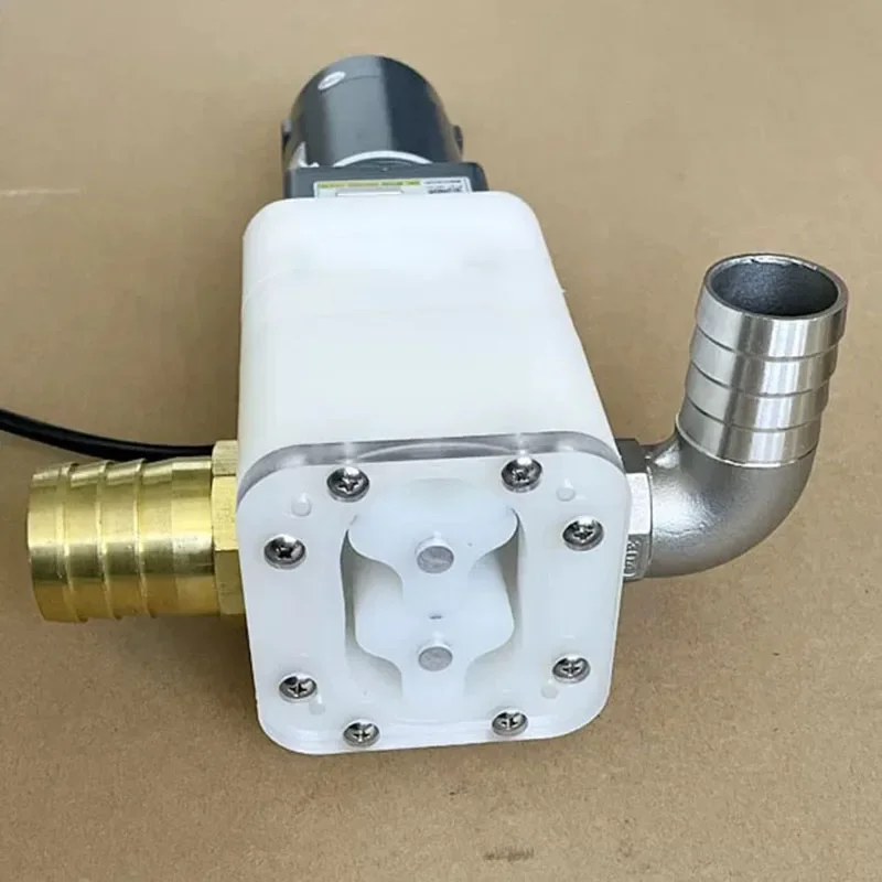 2L/Min self-priming honey  filling machine gear pump honey pump viscous liquid sesame butter peanut butter