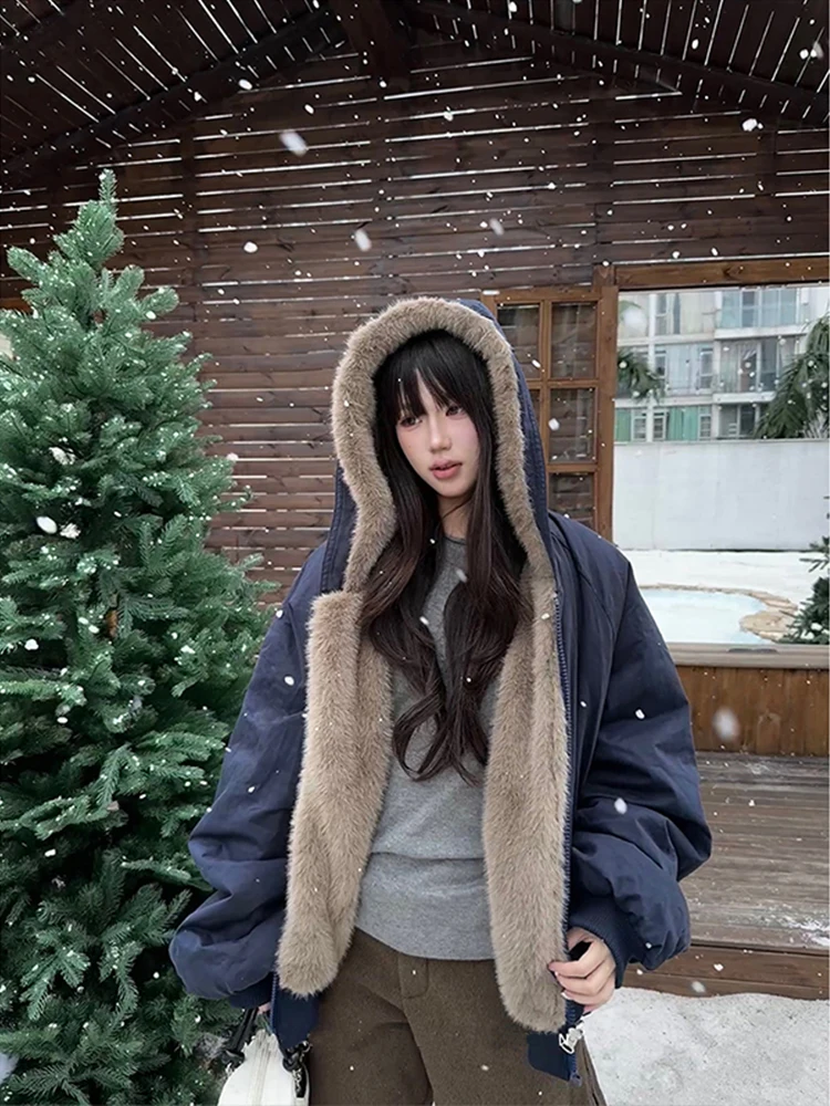 

Мужское двустороннее пальто Jaet на подкладке с американской талией, зимнее хлопковое пальто с американской талией, топ Cleanfit с капюшоном Long Sve