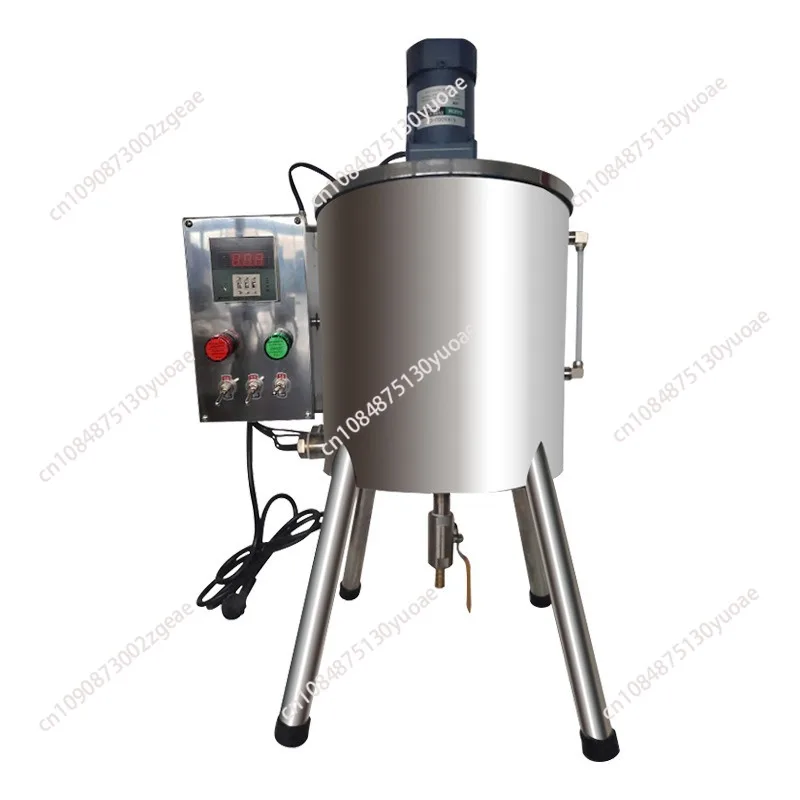 Electric Heating Mixing Filling Machine, Lipstick Filler, Stirring Tank for Liquid and Paste, Stainless Steel, 15/30/50/100L