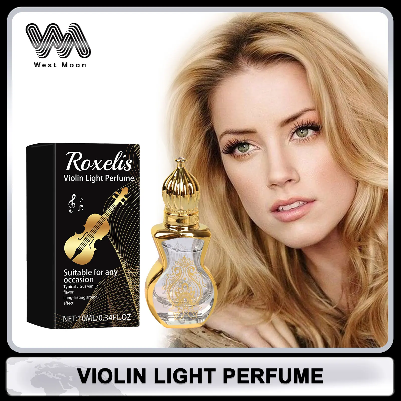 Violin Eau De Parfume Lasting Citrus Vanilla Fragrance Floral Scent Add Charm Daily Romance Dating Fresh Nourishing Perfume Gift