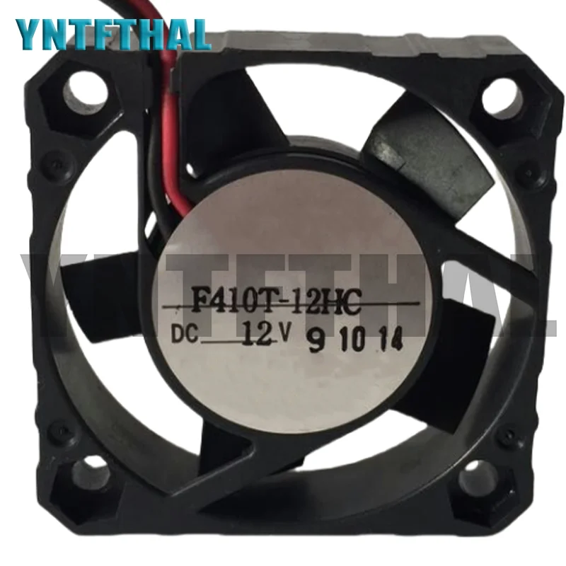 New F410T-12HC DC12V 2Wire 2Pin 4010 40x40x10MM Cooling Fan