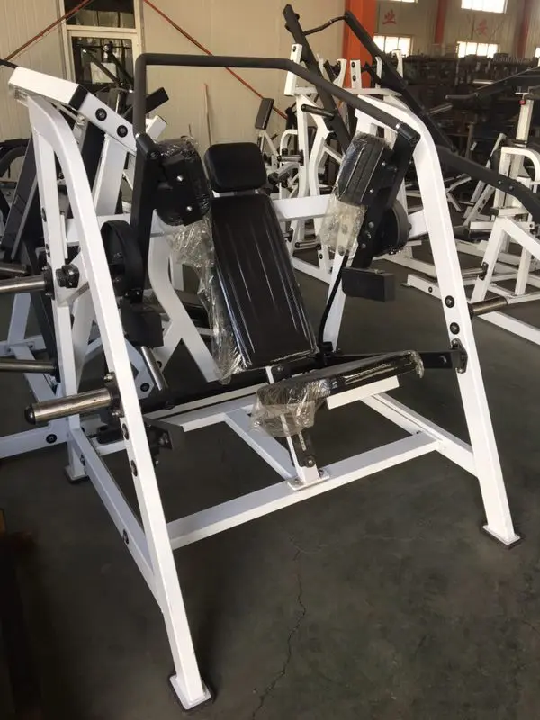 Steel Plate Loaded Gym Machine Lateral Front Lat Pulldown Fitness Training Equipment