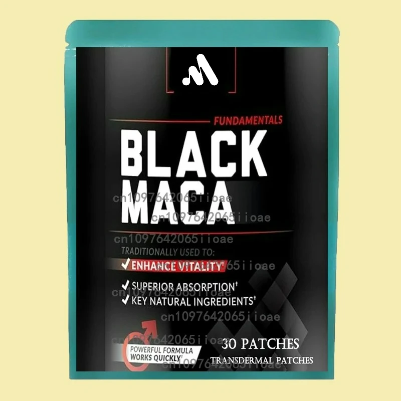 

30 патчей Black Maca Complex Transdermal Patches Vitality Supplement для мужчин