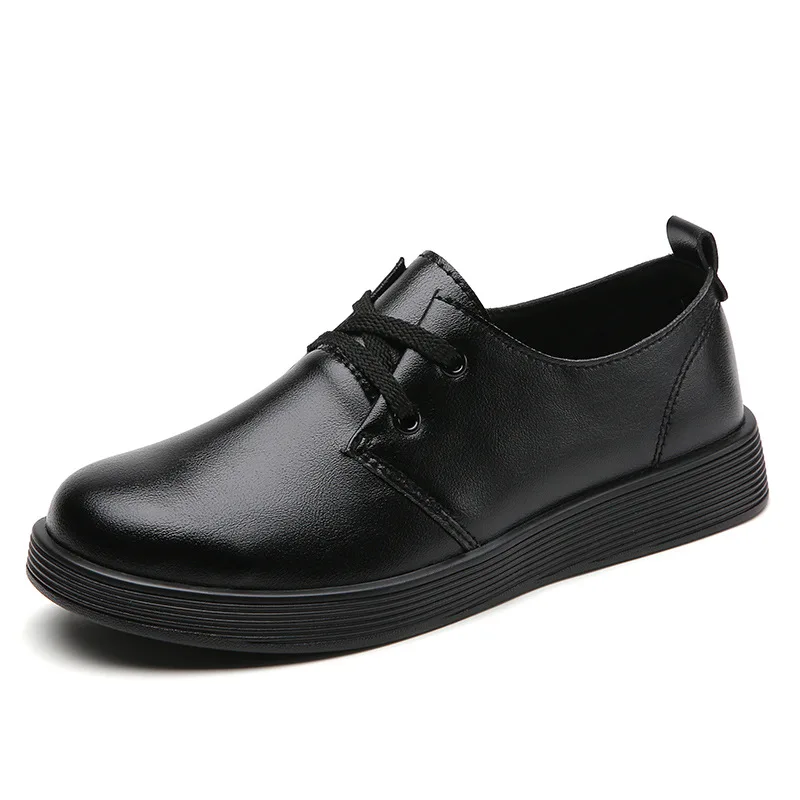 2024 New Spring Autumn Flats Sneakers Women Casual Shoes Genuine Leather Moccasins Woman Casual Slip-on Loafers Female Boat Shoe image 6