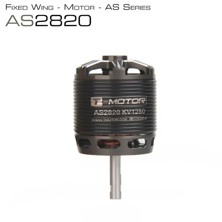 T-MOTOR AS2820 Outer-Rotor Brushless Motor KV1250 for VTOL Vertical Takeoff Fixed-Wing RC Simulation Aircraft