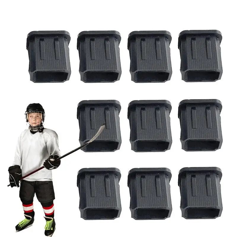 Hockey Stick Butt End Caps Rubber End Plug Cover For Ice Hockey 10x Hockey Stick End Tape Protectors Easy To Install Hockey