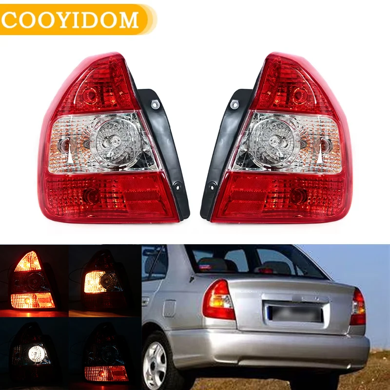 

Tail Rear Stop Brake Lights Lamp For Hyundai Accent 2001 2002 2003 2004 Car Tail Light Stop Light Turn Signal Lamp Brake light