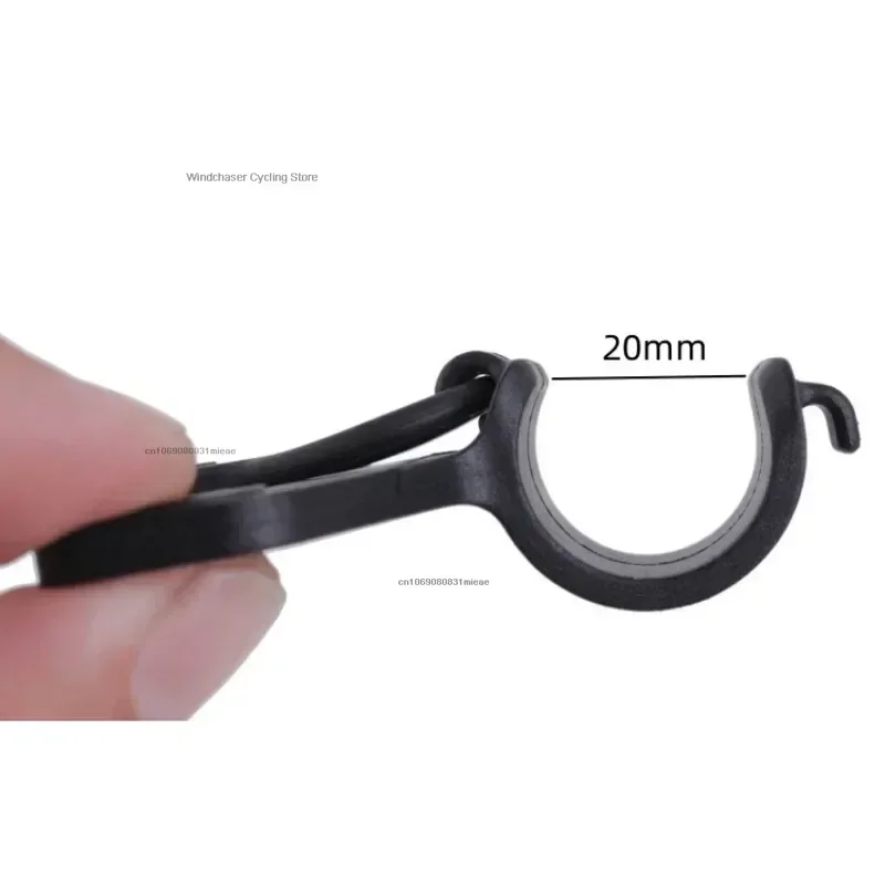 20mm bicicleta portátil co2 mini suporte da bomba de retenção equipado clipe fixo para inflador co2 universal acessórios da bicicleta