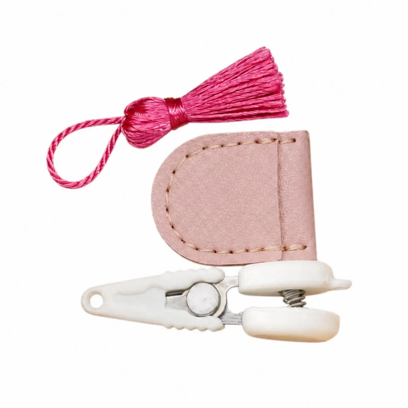 Scissors Lightweight Miniature Precision Scissors with Safeguard Cover Pocket-Size Sewing Cutters with Finger Grips Sharp