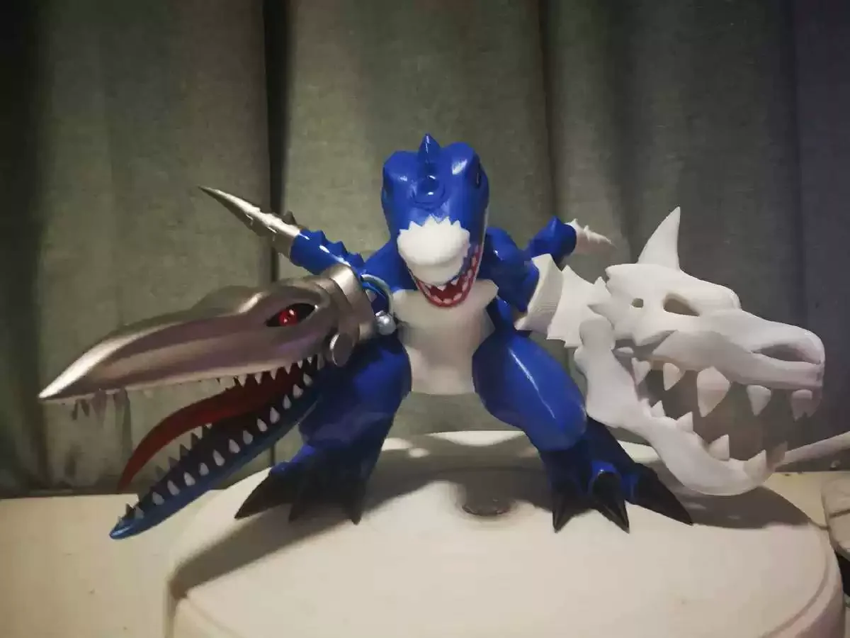 

Model Customization 15cm Deltamon Model Toys Digimon Adventure Gk Customize 3D printing model