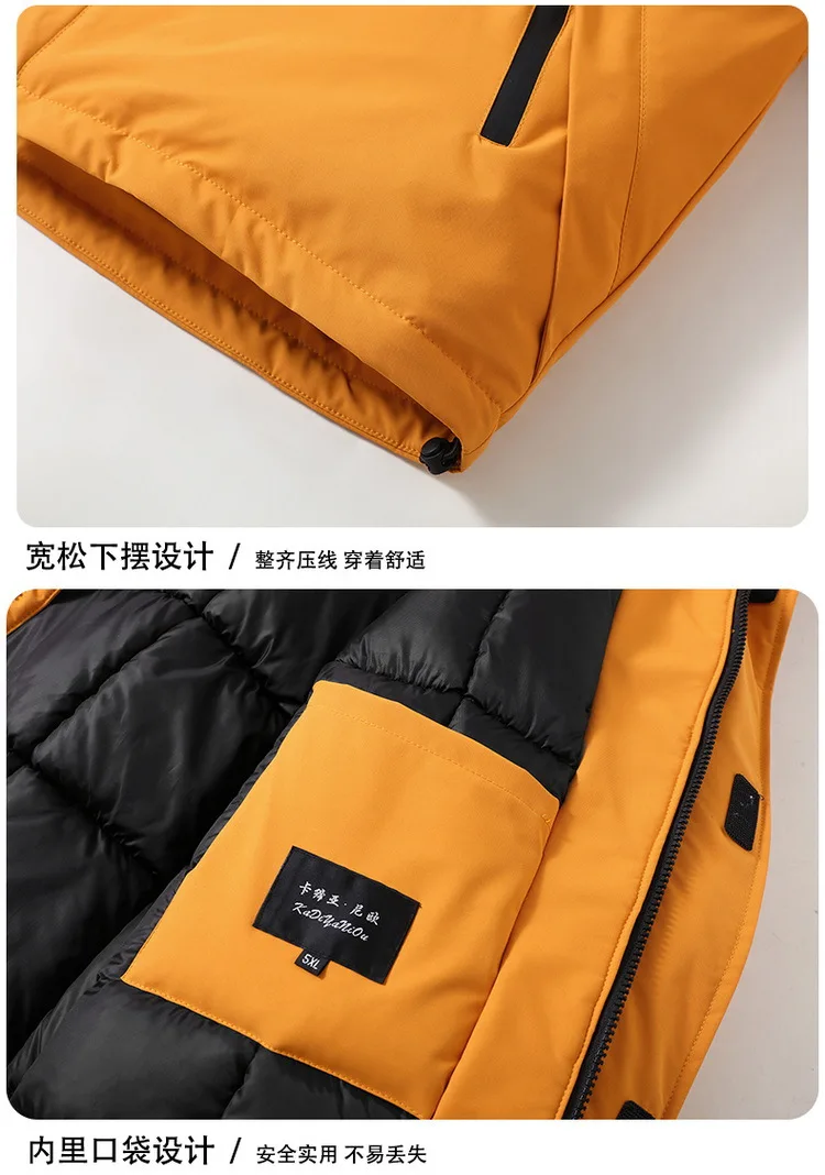Extra Big Size Men's Winter Jackets Hooded Thick Warm Parka Waterproof Plus 150 Kg 130kg 170kg Coat 5XL 6XL 7XL 8XL 9XL 10XL Fat
