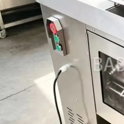 Commercial Electric Meat Cutter, Stainless Steel Automatic Fresh Meat Cutting Machine, One-Time Molding