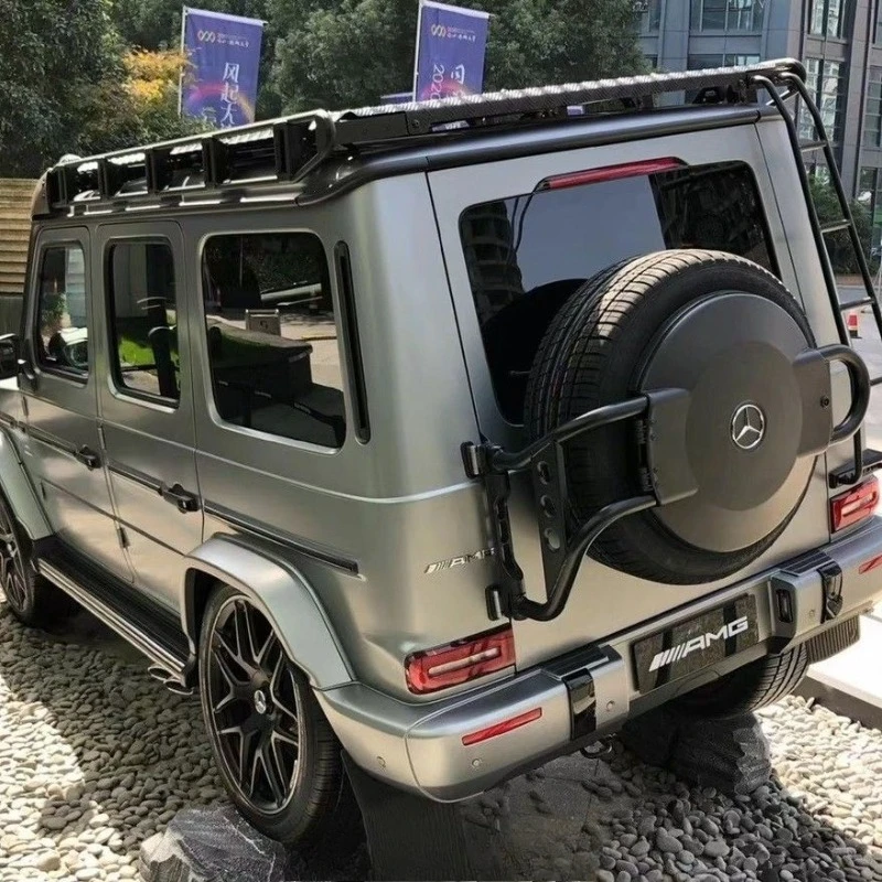 Modified 4 × 4 rear spare tire rack rear spare tire cover off-road rear spare tire rack