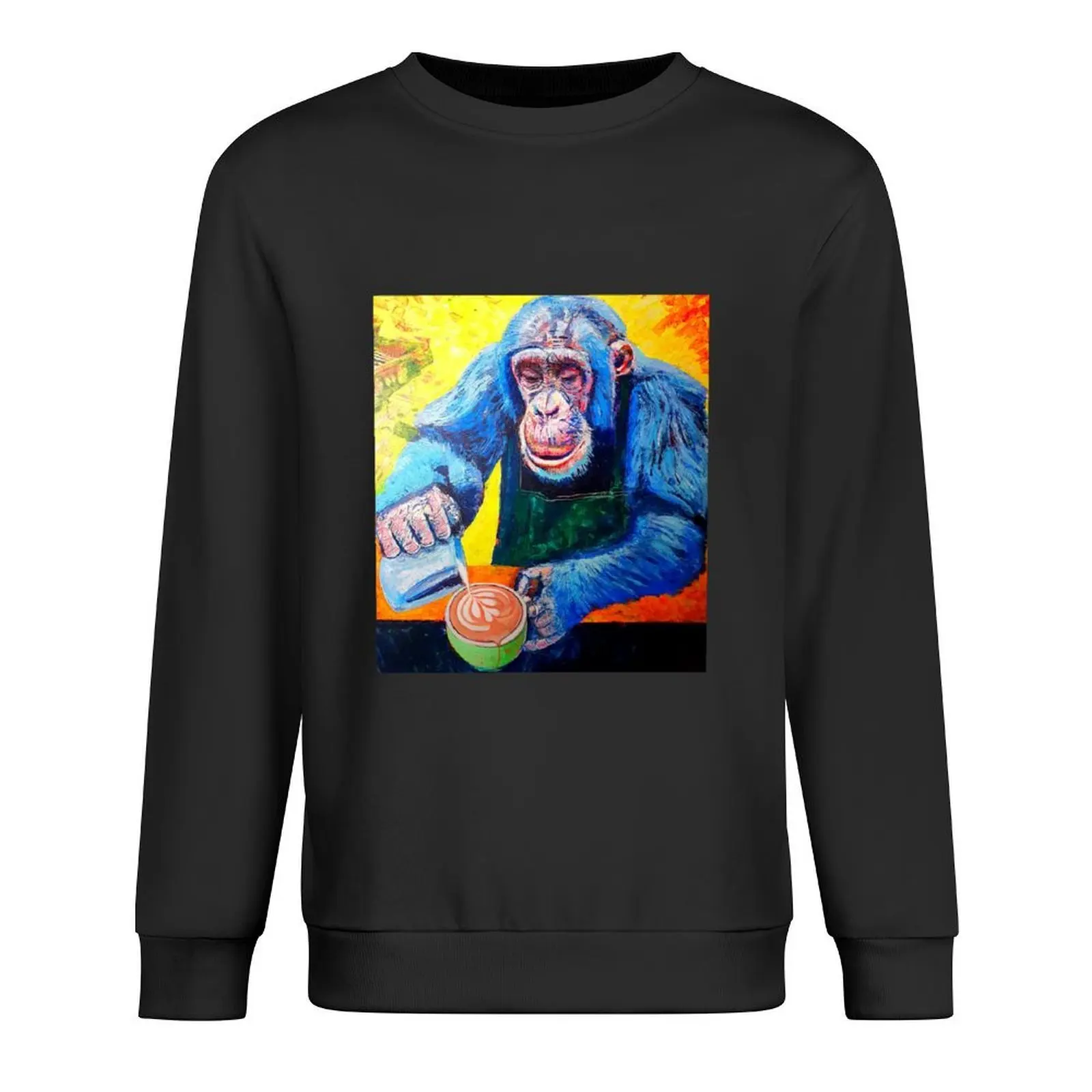 

Ape Cafe Pullover anime clothing autumn new products men's sweat-shirt set tracksuits winter man sweatshirt