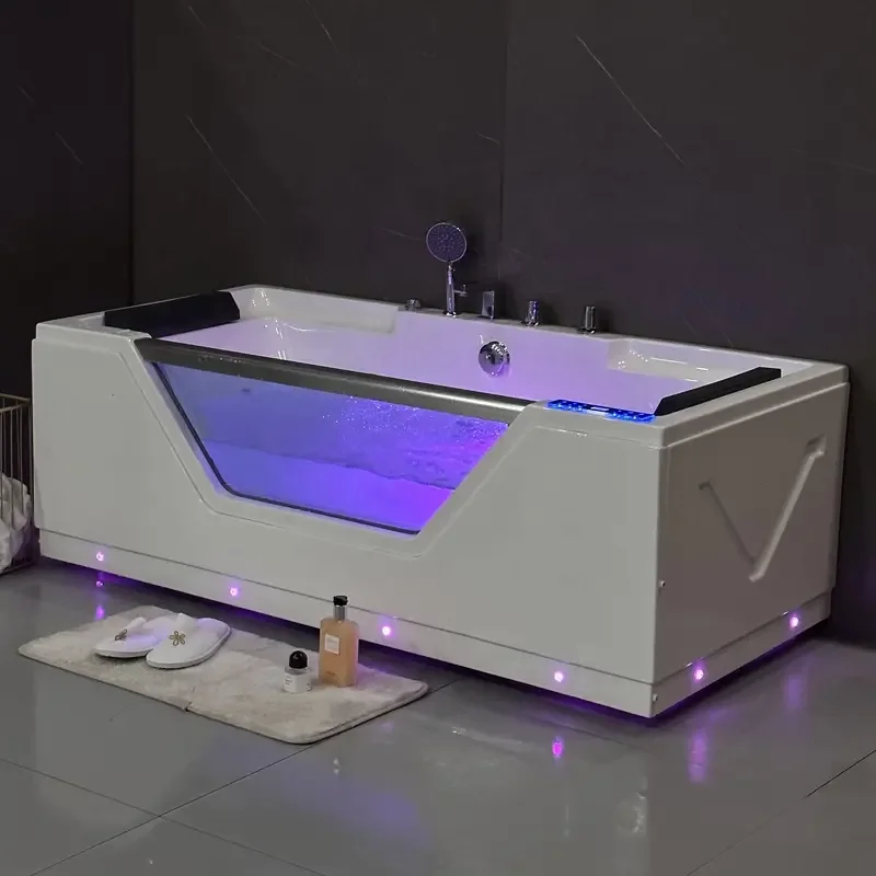 SPA Massage Bathtubs Acrylic Freestanding Bathtub for Adult 2 Person Bathtub