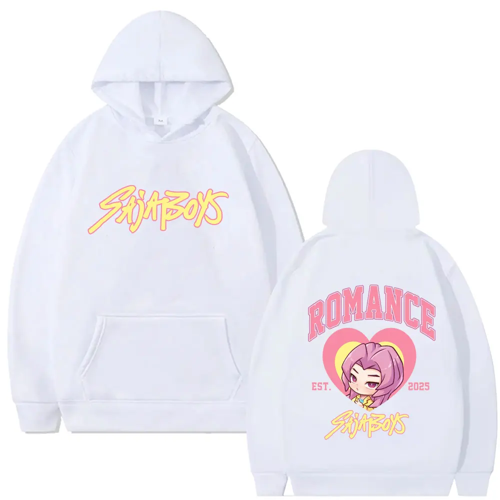 Kpop Demon Hunters Graphic Hoodie Cute Kawaii Saja Boys Pullover Hoodies Men Women Fashion Cartoon Trend Oversized Sweatshirt